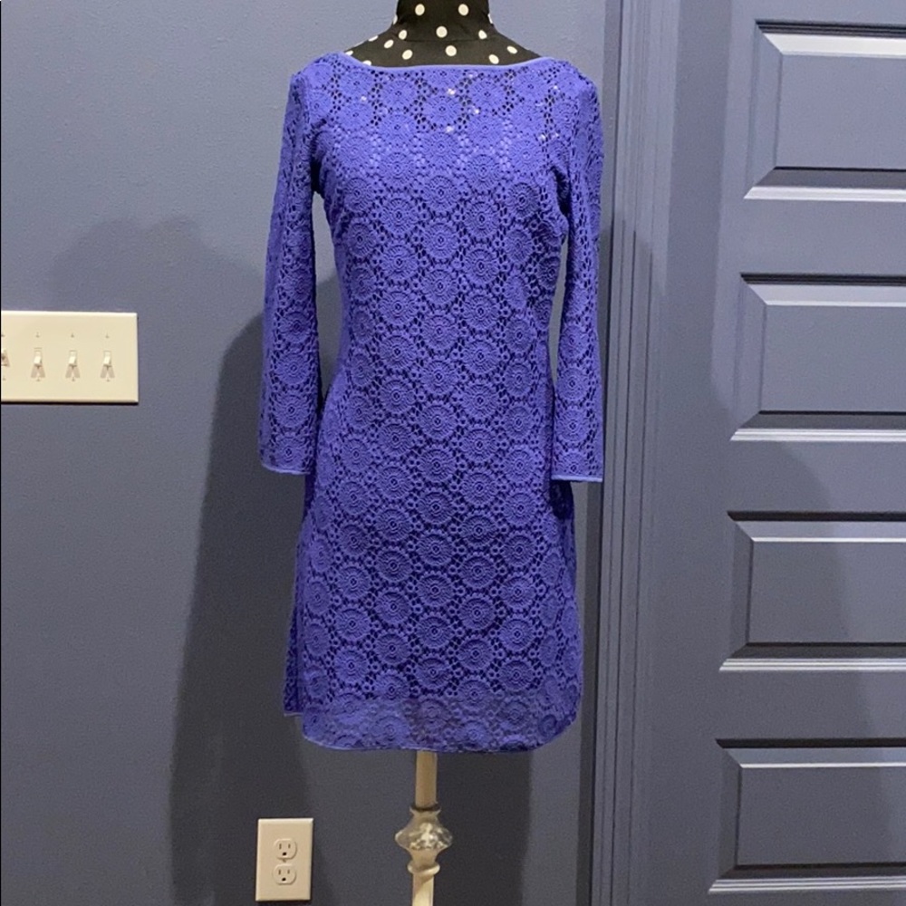 Lilly Pulitzer Topanga Iris Breaker Eyelet Dress